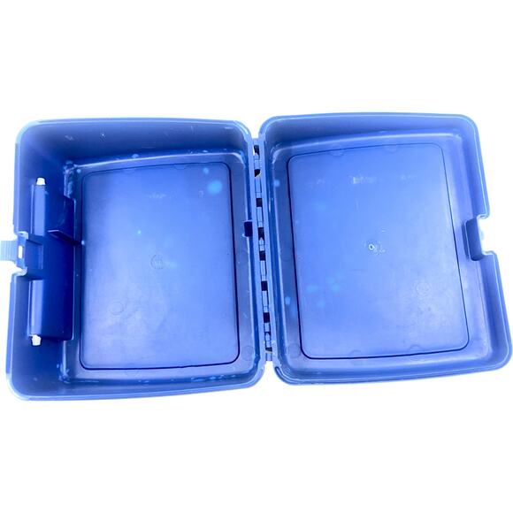 Teenage Mutant Ninja Turtles Blue Vintage 1990 Thermos Lunchbox - Picture 6 of 7